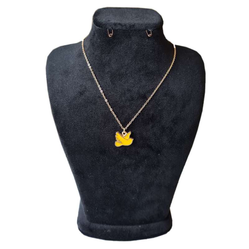 گردنبند دخترانه مدل پرنده گردنبند دخترانه مدل پرنده