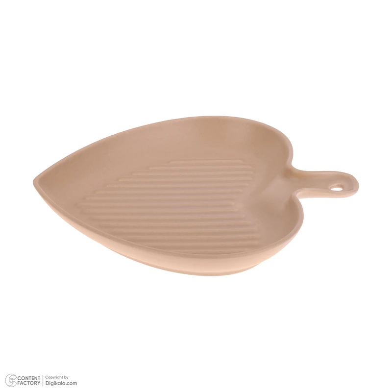 عکس شماره 5 : بشقاب سرامیکی بومی مدل قلب مات