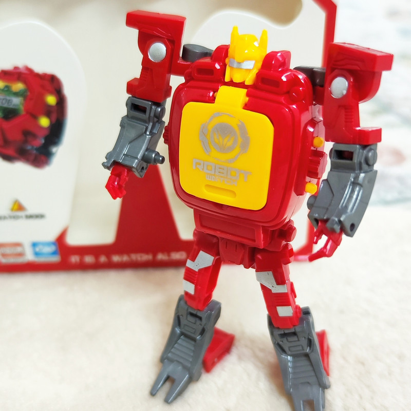 ساعت مچی دیجیتال
بچگانه طرح ربات