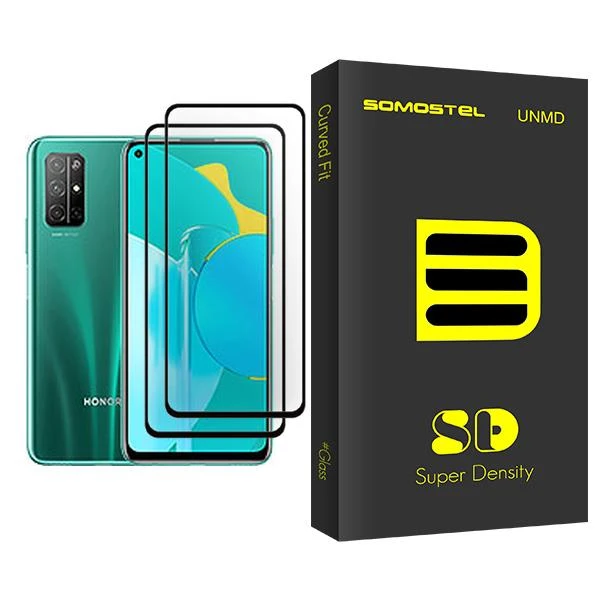 محافظ صفحه نمایش سوماستل مدل SD Glass MIX002 مناسب برای گوشی موبایل آنر 30S بسته دو عددی