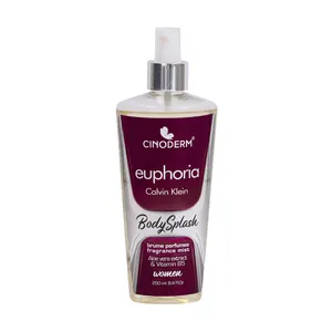 بادی اسپلش زنانه سینودرم مدل Calvin Klein Euphoria حجم 250 میلی‌لیتر