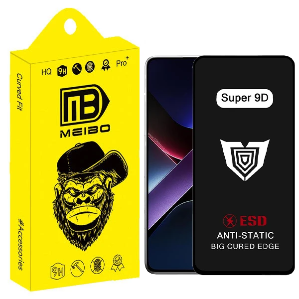 محافظ صفحه نمایش میبو مدل Super 9D Pro مناسب برای گوشی موبایل شیائومی poco X6 pro 5G / X7 pro 5G / Note 13 pro 5G