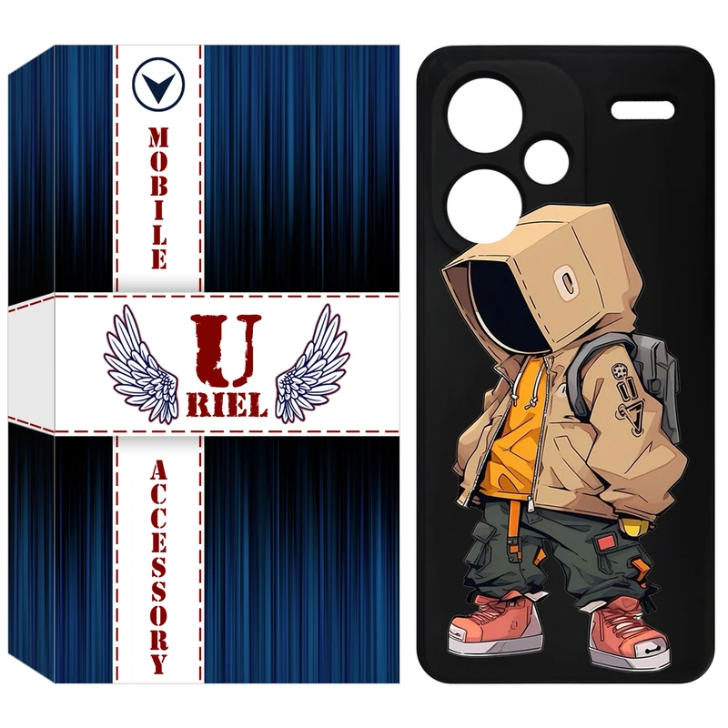 کاور یوریل قاب مدل KSH کد 39 طرح پسر مناسب برای گوشی موبایل شیائومی Redmi Note 13 Pro Plus