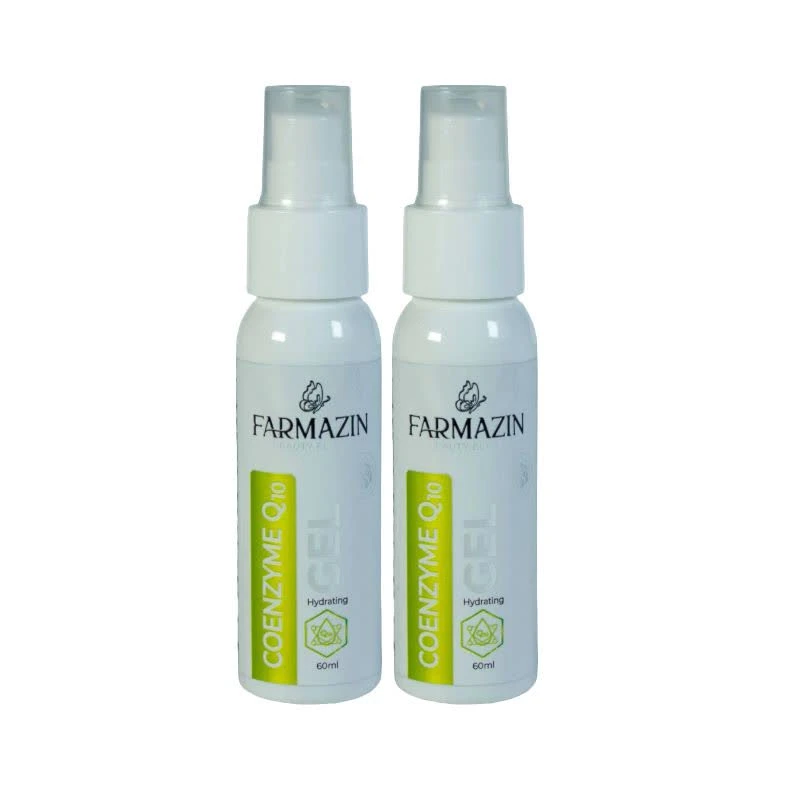 ژل آبرسان  دست و صورت فارمازین مدل کیوتن مناسب برای انواع پوست حجم 60 میلی لیتر مجموعه دو عددی