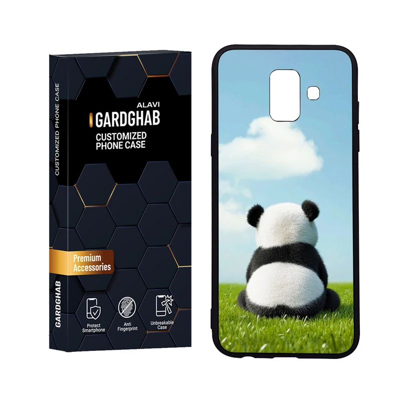 کاور گارد قاب علوی مدل Glass مناسب برای گوشی موبایل سامسونگ Galaxy A6