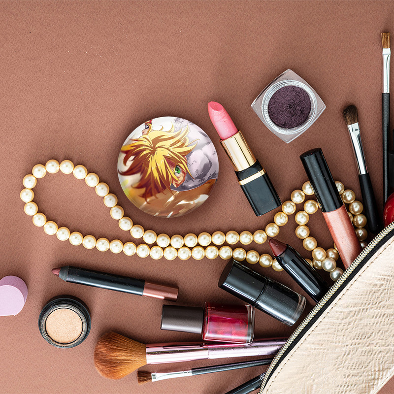 آینه جیبی خندالو مدل ملیوداس انیمه هفت گناه کبیره  کد 17581