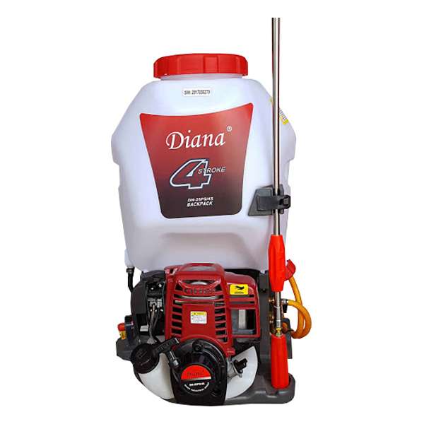 سمپاش موتوری دیانا مدل دو زمانه DN-20PS/B ظرفیت 25 لیتر