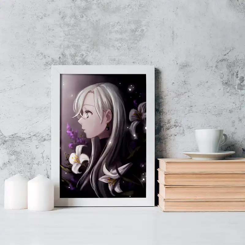 تابلو خندالو مدل الیزابت انیمه هفت گناه کبیره کد 17573