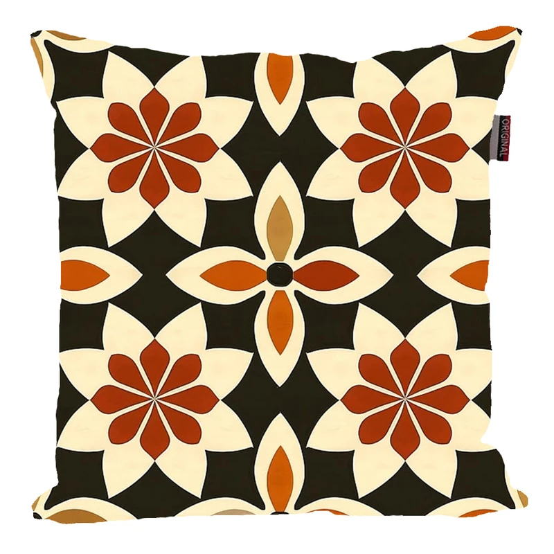 کوسن پاد آفرین مدل سنتی طرح کاشی کد PK40463