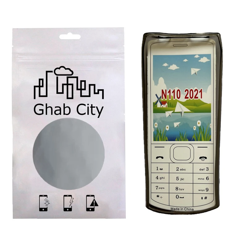 کاور قاب سیتی مدل ژله ای مناسب برای گوشی موبایل نوکیا N110 2021