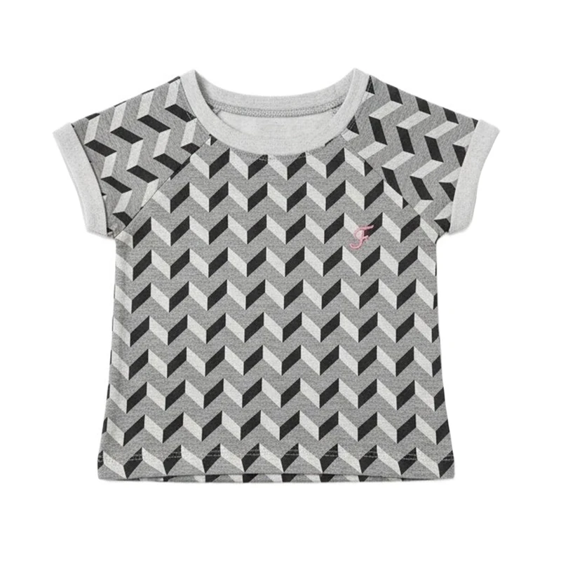 تی‌شرت آستین کوتاه دخترانه مدل 6972