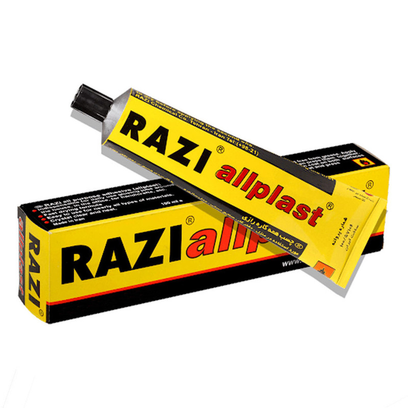چسب مایع رازی مدل Allplast بسته 2 عددی