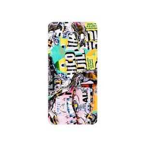 MAHOOT Collage of Teared Paper Cover Sticker for Samsung Galaxy C7