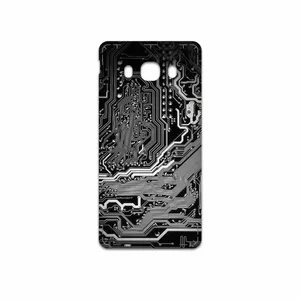 MAHOOT Black Printed Circuit Board Cover Sticker for Samsung Galaxy J5 2016