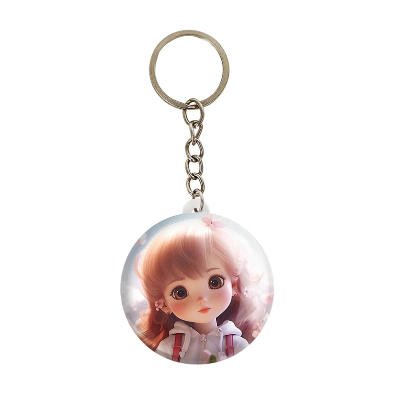 جاکلیدی خندالو مدل دخترانه (Girlish) کد 36899