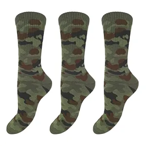 جوراب ورزشی ساق بلند مردانه نیک پا مدل کش انگلیسی کد 1603 بسته سه عددی