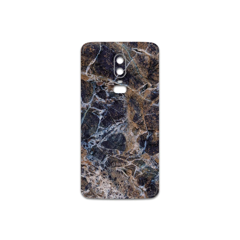 برچسب پوششی ماهوت مدل Earth-White-Marble مناسب برای گوشی موبایل وان پلاس 6