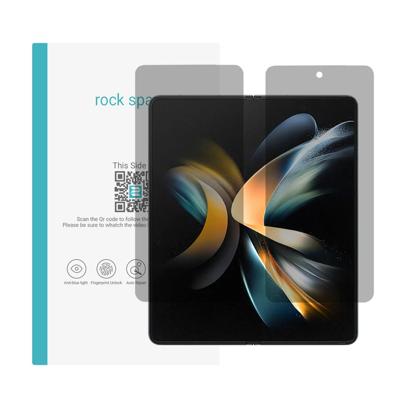 محافظ صفحه نمایش حریم شخصی راک اسپیس مدل 180F-02Y مناسب برای گوشی موبایل سامسونگ Galaxy Z Fold4