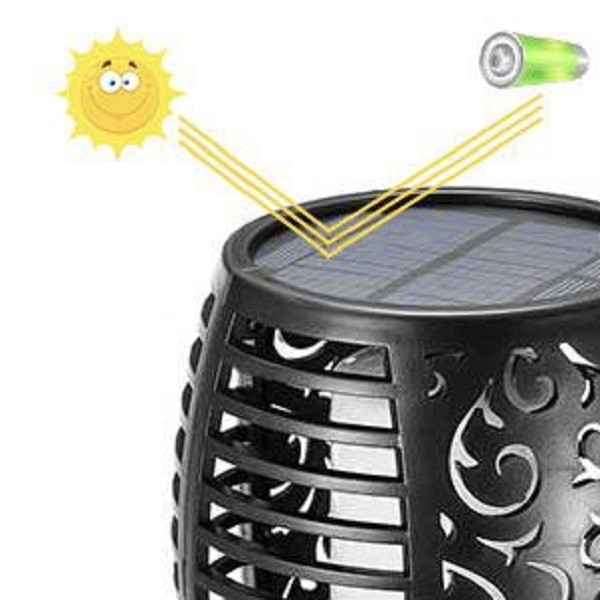 چراغ پارکی خورشیدی مدل XF-6006 مجموعه 4 عددی چراغ پارکی خورشیدی مدل XF-6006 مجموعه 4 عددی