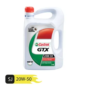 روغن موتور خودرو کاسترول مدل GTX 20W50  حجم 4 لیتر