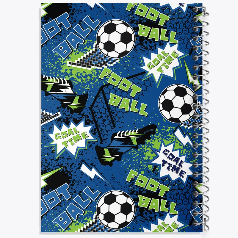 دفتر لیست خرید 50 برگ خندالو طرح فوتبال کد N621