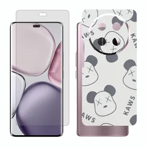 Glass Together model transparent screen protector suitable for Honor X9c mobile phone with back cover sticker
