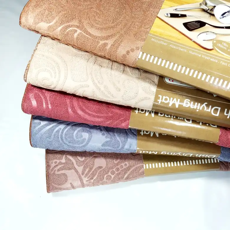 آبگیر کنار سینک طرح گل برجسته دورویه مدل Microfiber