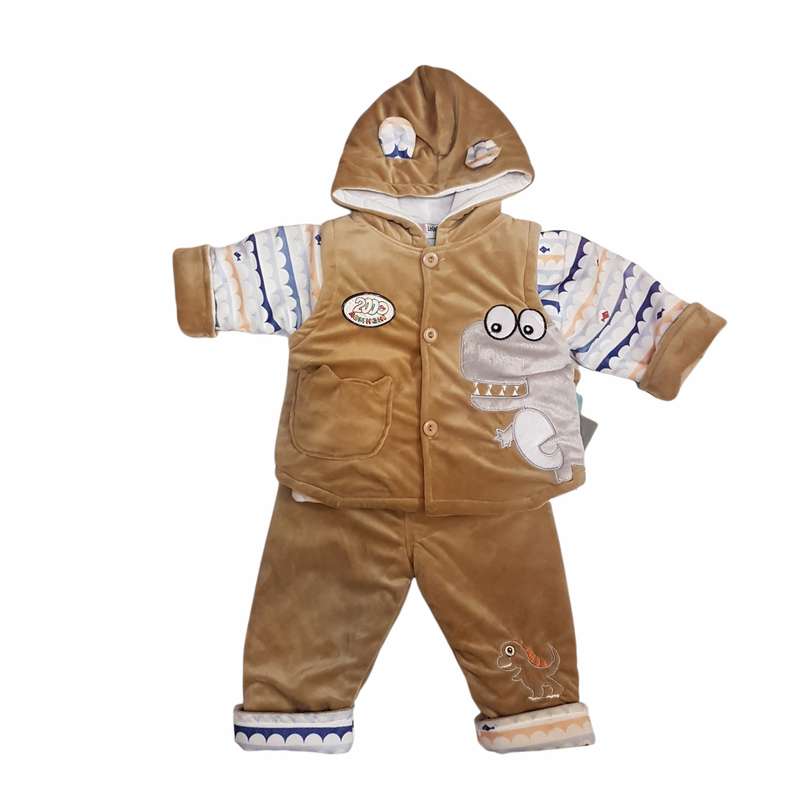 ست 3 تکه لباس نوزادی مدل ASH762