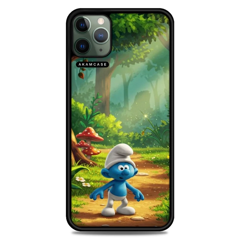 کاور آکام مدل AMC-WA11PROMAX-SMURFS-7 مناسب برای گوشی موبایل اپل iPhone 11 Pro Max