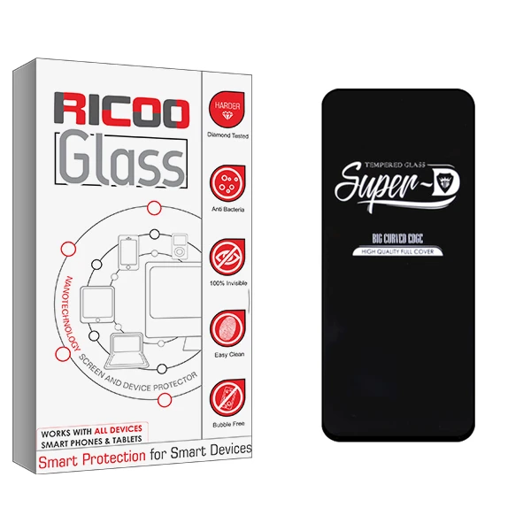 محافظ صفحه نمایش شیشه ای ریکو مدل Ricoo  Sup-D مناسب برای گوشی موبایل شیائومی Redmi Note 9s
