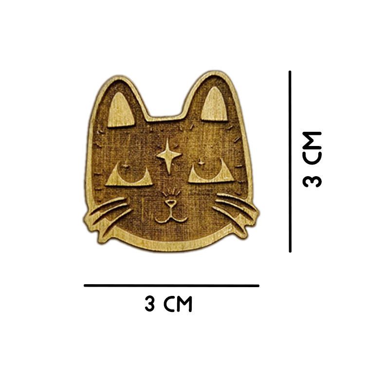 سنجاق سینه زنانه ماهوت طرح گربه کد C-01 سنجاق سینه زنانه ماهوت طرح گربه کد C-01