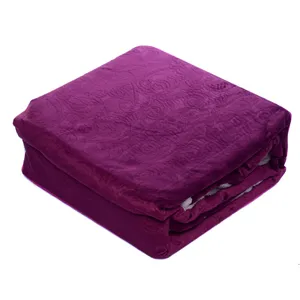 پتو الیزابت مدل گل سايز 160x220 سانتي متر