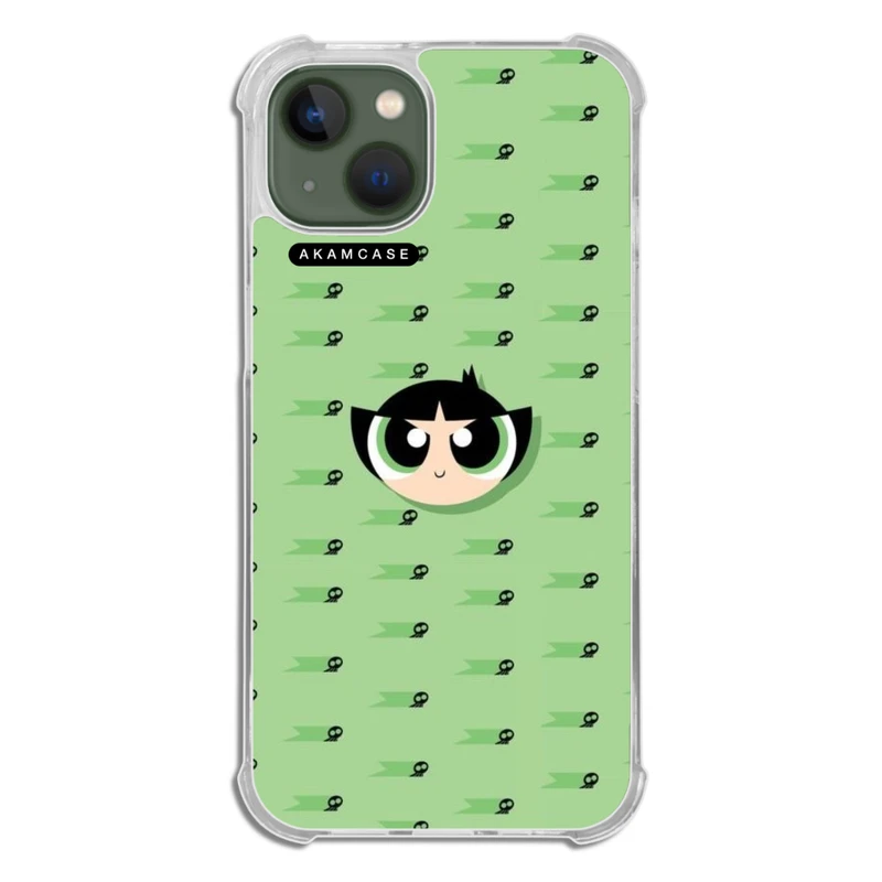 کاور آکام مدل AMCWTA13-POWER PUFF GIRLS9  مناسب برای گوشی موبایل اپل iPhone 13