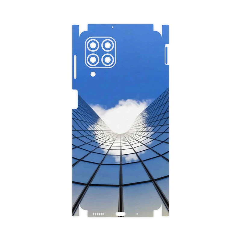 برچسب پوششی ماهوت مدل Glass skyscraper-FullSkin مناسب برای گوشی موبایل سامسونگ M53