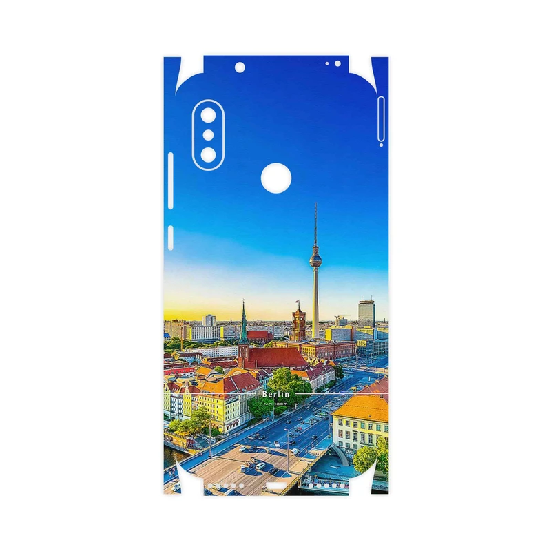 برچسب پوششی ماهوت مدل City of Berlin-FullSkin مناسب برای گوشی موبایل شیائومی Redmi Note 6 Pro