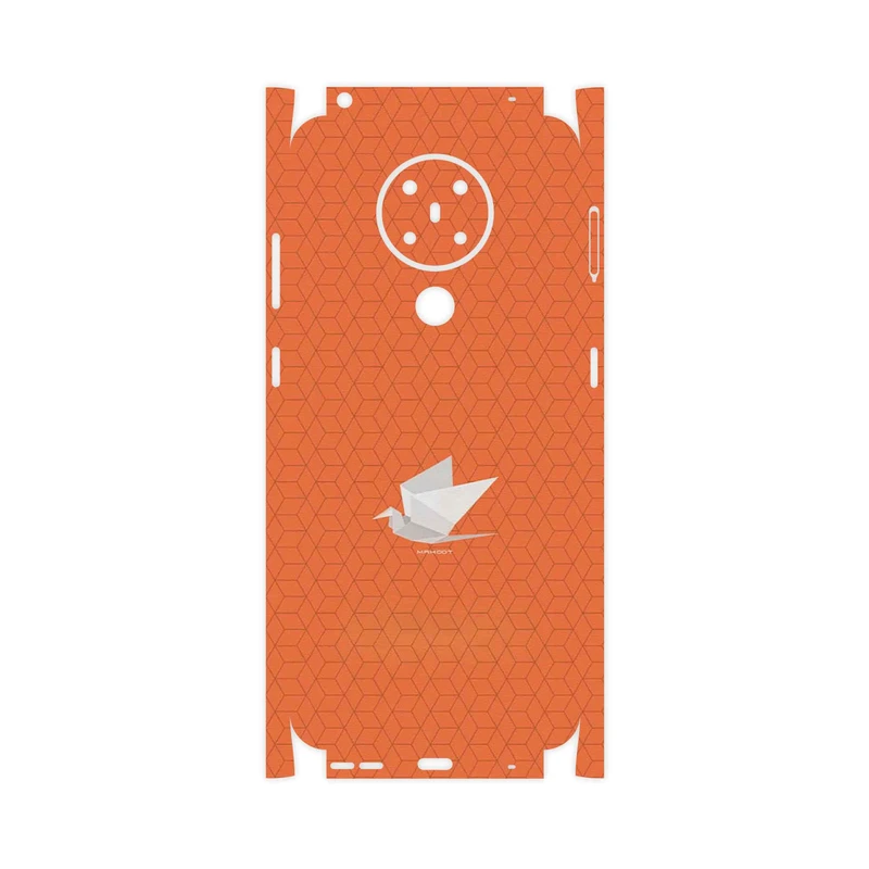 برچسب پوششی ماهوت مدل Minimalist origami bird-FullSkin مناسب برای گوشی موبایل نوکیا 5.3