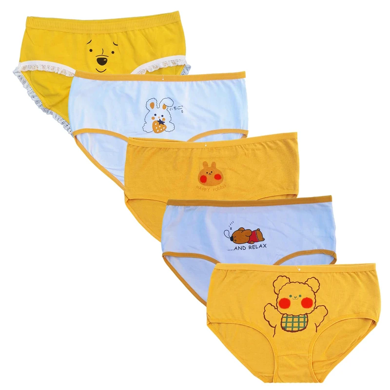 شورت زنانه مدل نخی ضد حساسیت مجموعه 5 عددی