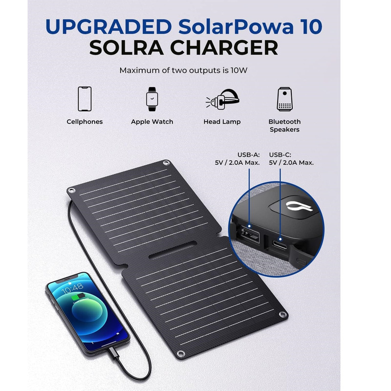 پنل خورشیدی بیگ بلو مدل solarpowa 10 ظرفیت 10 وات
