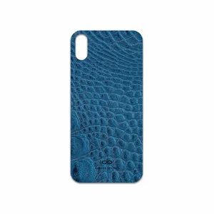MAHOOT Blue-Crocodile-Leather Cover Sticker for Dox Botlex 2