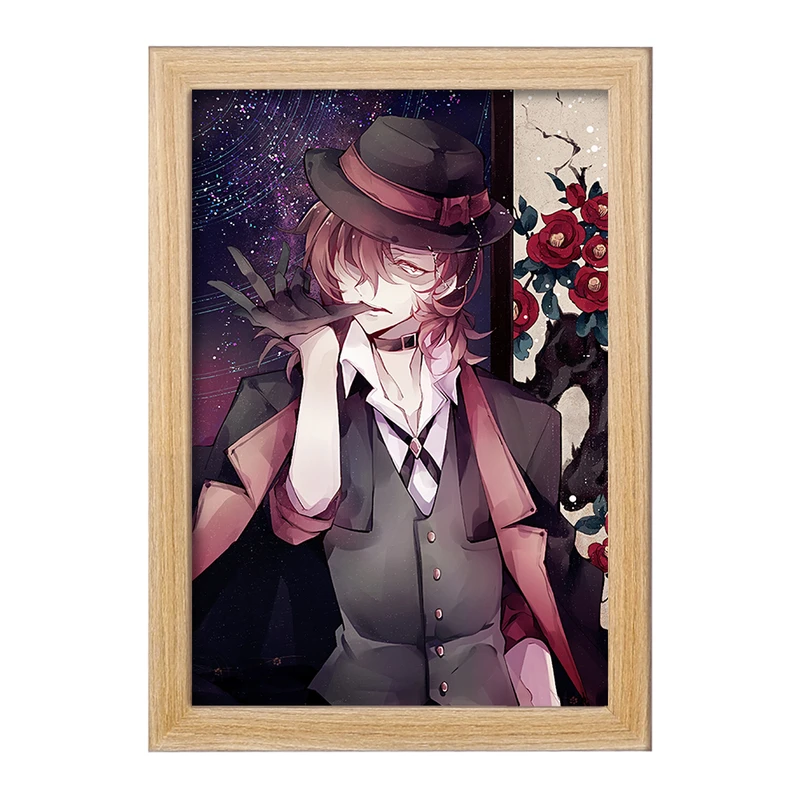 تابلو خندالو مدل ناکاهارا چویا انیمه سگ های ولگرد بانگو  کد 11775