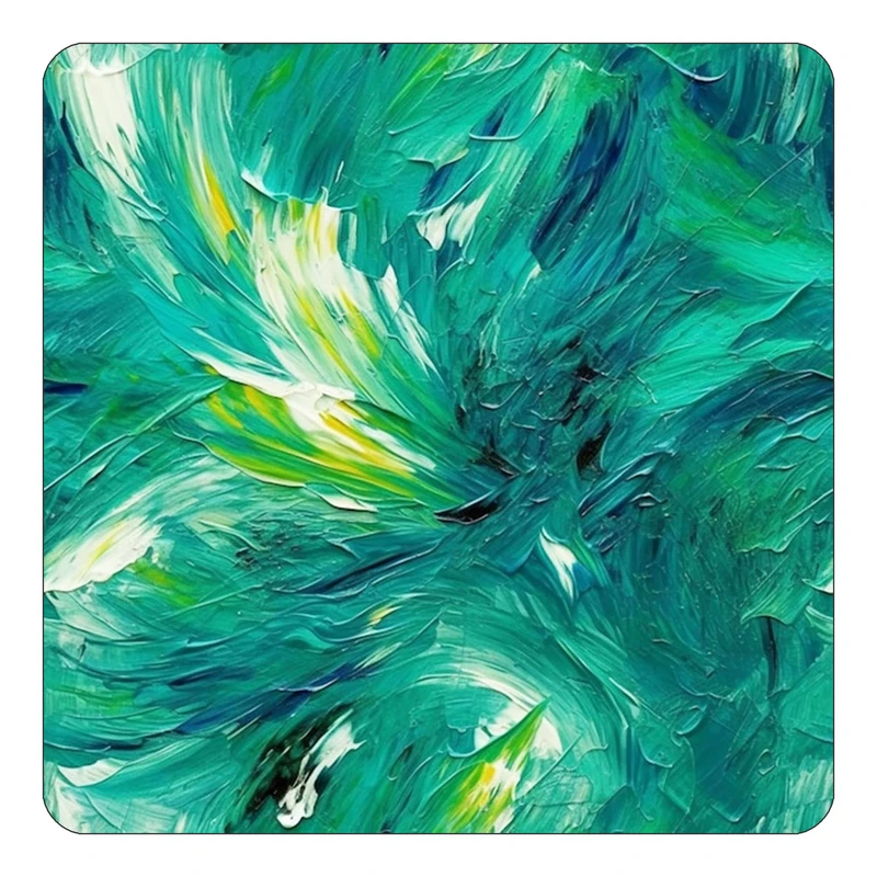 مگنت کاکتی طرح نقاشی رنگ روغن مدل mp71746