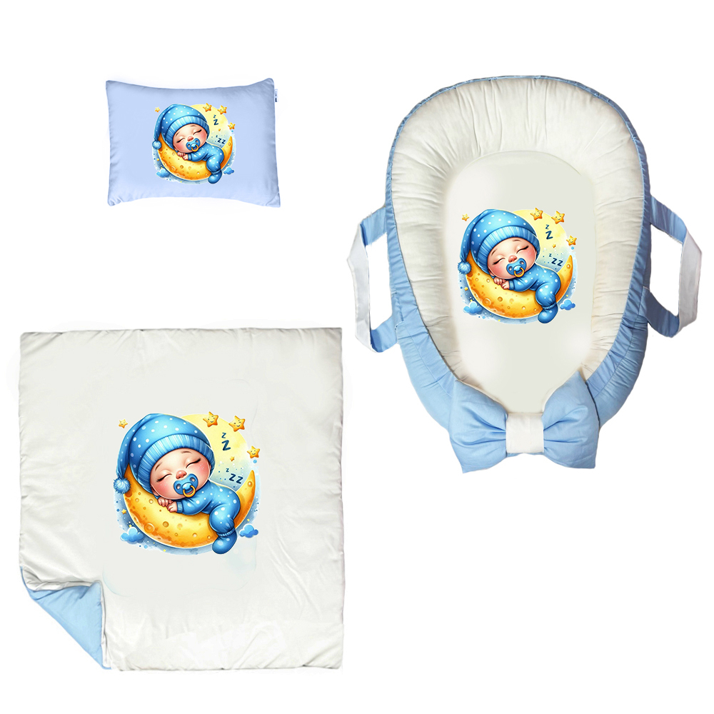 سرویس خواب 3 تکه نوزاد مدل کودک در خواب کد DKBB53-set