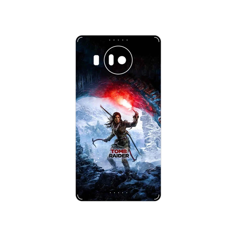 برچسب پوششی ماهوت مدل Tomb Raider Game Series مناسب برای گوشی موبایل مایکروسافت Lumia 950 XL
