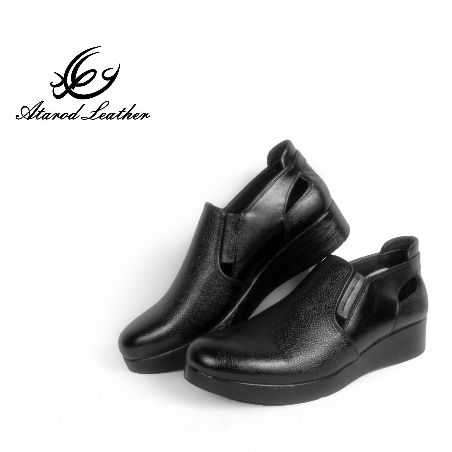 کفش طبی زنانه چرم عطارد مدل چرم طبیعی کد SH158 -  - 7