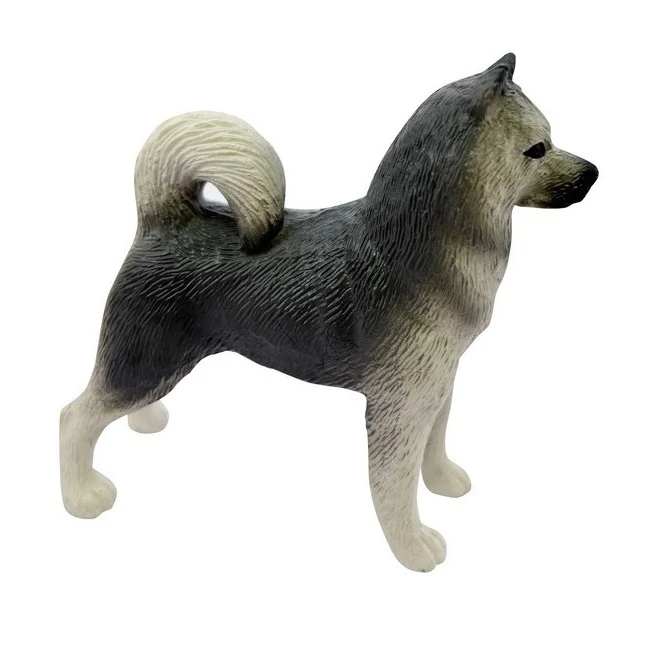 فیگور مدل سگ هاسکی طرح Siberian Husky ارتفاع 8 سانتی متر کد DO955-1