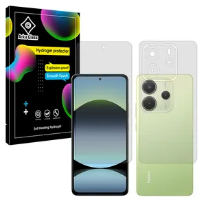 Arka glass Transparent model Tough screen protector suitable for Xiaomi Redmi Note 14 4G mobile phone along with the back of the phone