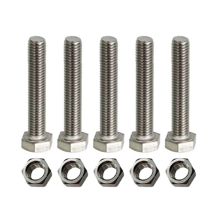 پیچ و مهره مدل Gh-10-80 مجموعه 10 عددی