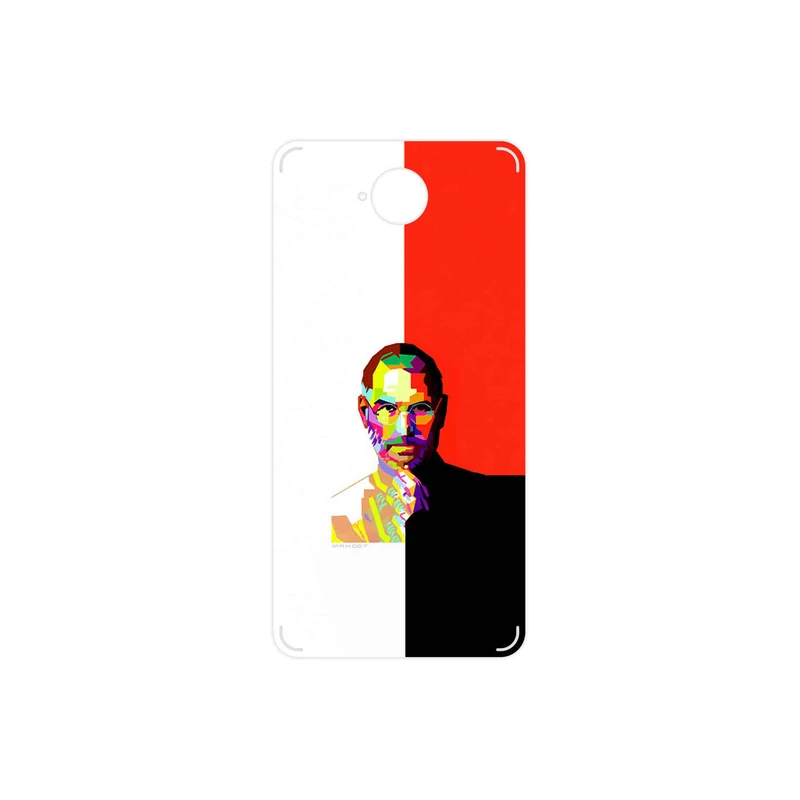 برچسب پوششی ماهوت مدل Collage of Steve Jobs 1 مناسب برای گوشی موبایل مایکروسافت Lumia 650