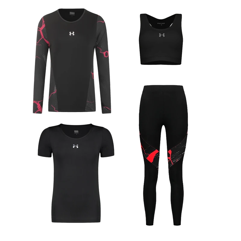 ست چهار تکه لباس ورزشی زنانه مدل 1401-1801-7101-75