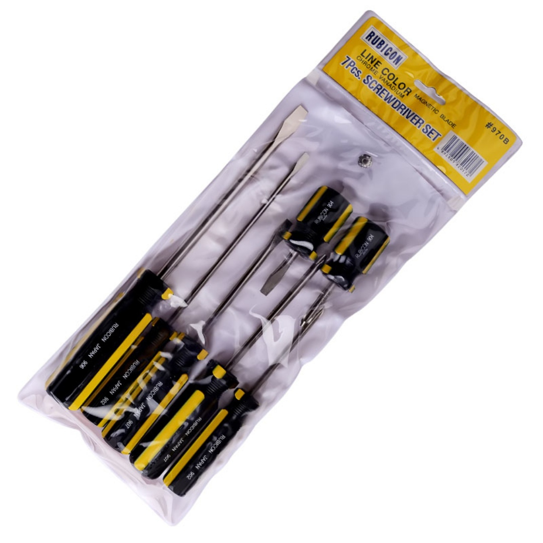 مجموعه 7عددی پیچ گوشتی روبیکون مدل 970